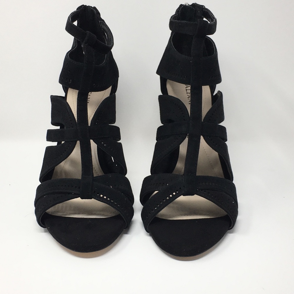 Alfani Wm's Chloey Leather Open Toe Casual Strap 9